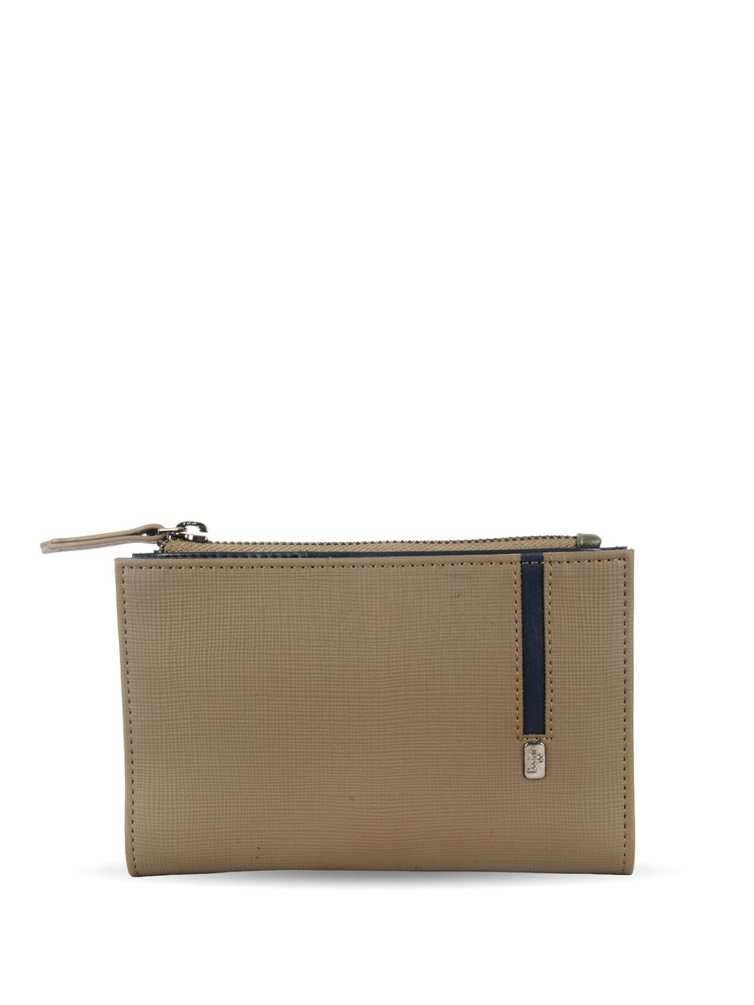 

Baggit Gpp Patrick Gary Men Textured Two Fold Wallet, Beige