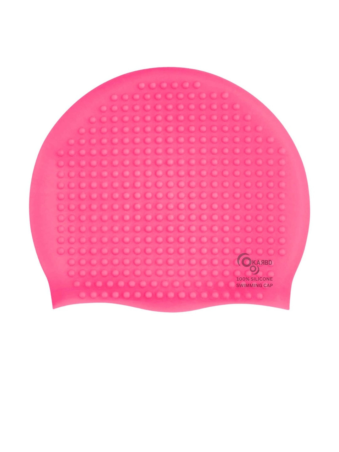EL REGALO Textured Swim Cap, Pink