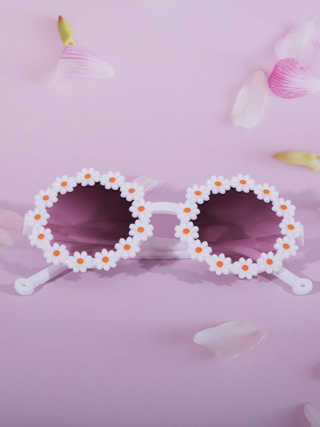 

DukieKooky Kids Round Sunglasses with UV Protected Lens, Purple