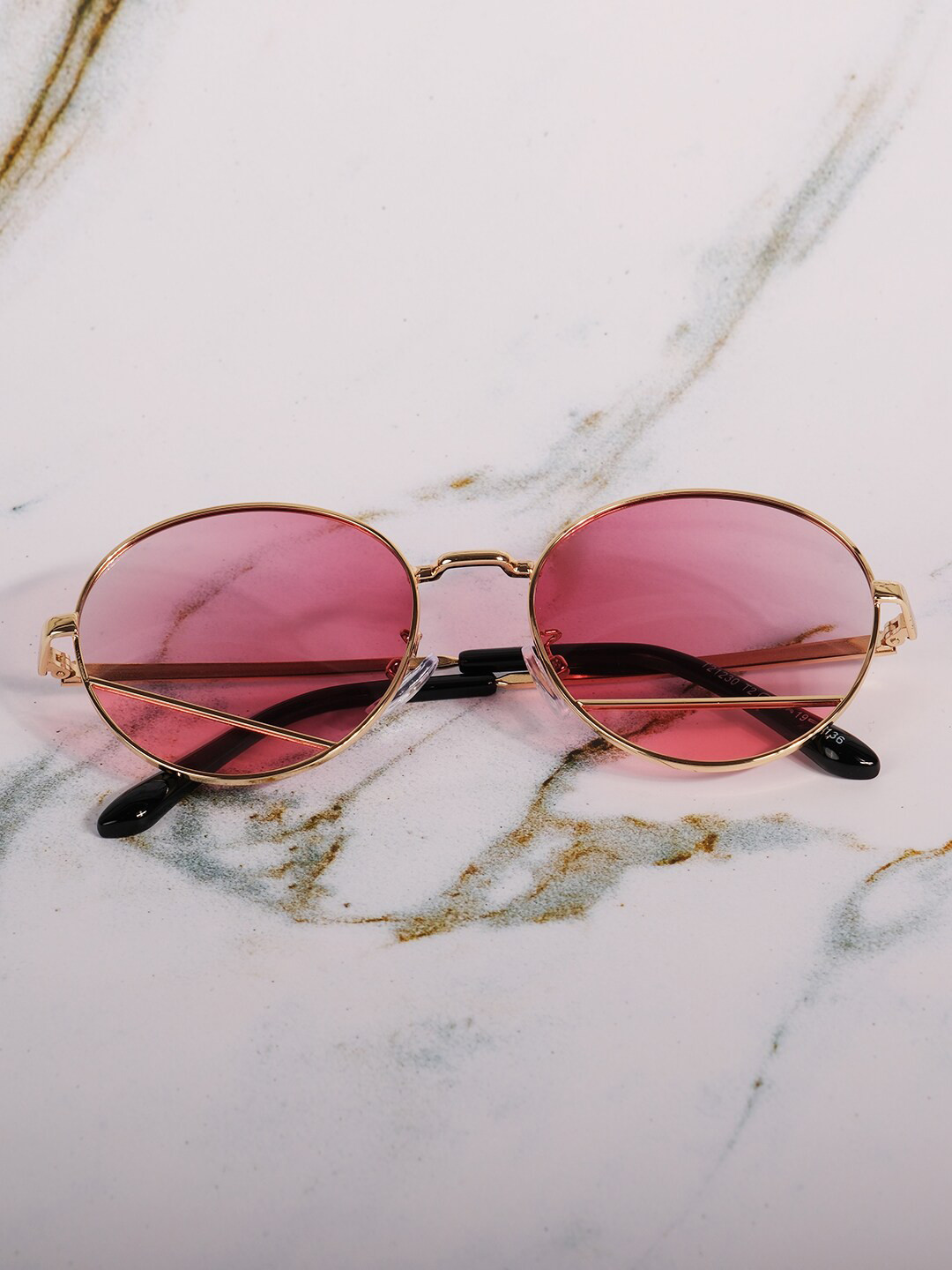 

DukieKooky Kids Round Sunglasses with UV Protected Lens DKSG439C, Pink