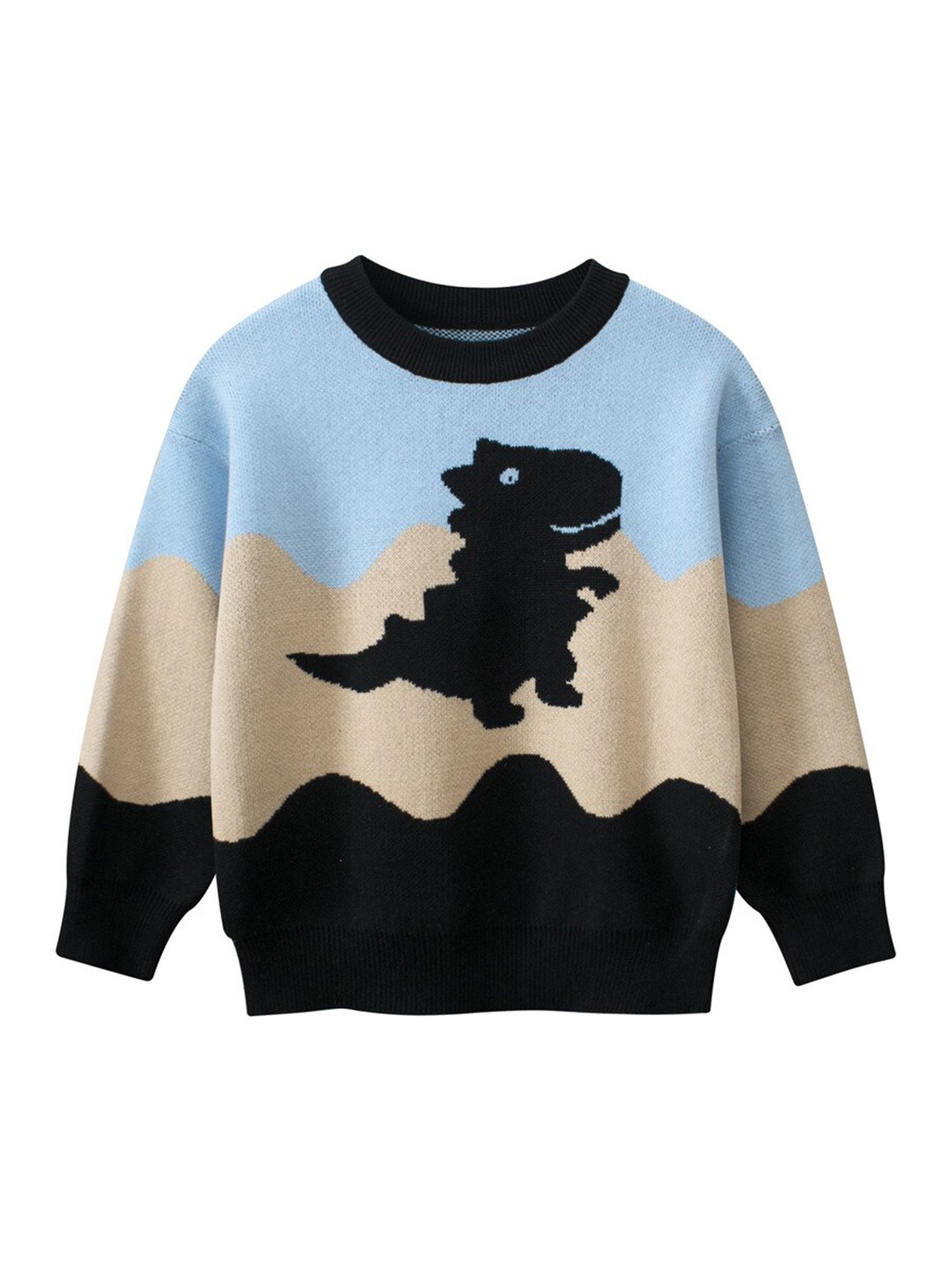 

StyleCast x Revolte Boys Colourblocked Pullover Sweater, Blue