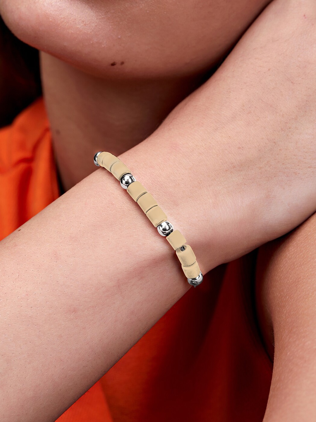 

MINUTIAE Silver-Plated Link Bracelet