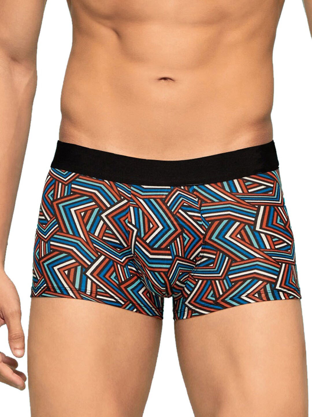 

FiveFlag Printed Breathability Trunk MENS_TRUNK_1008_S, Blue