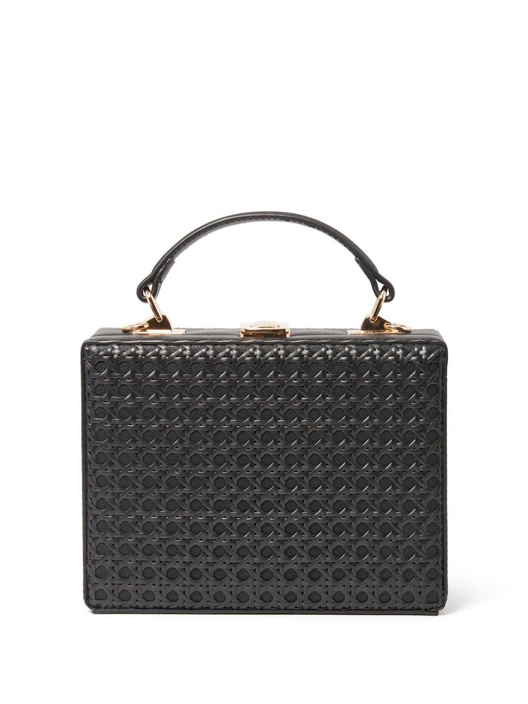 

Forever New Textured Structured Satchel, Black