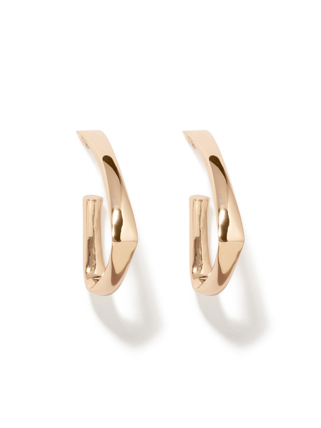

Forever New Gold Plated Half Hoop Earrings