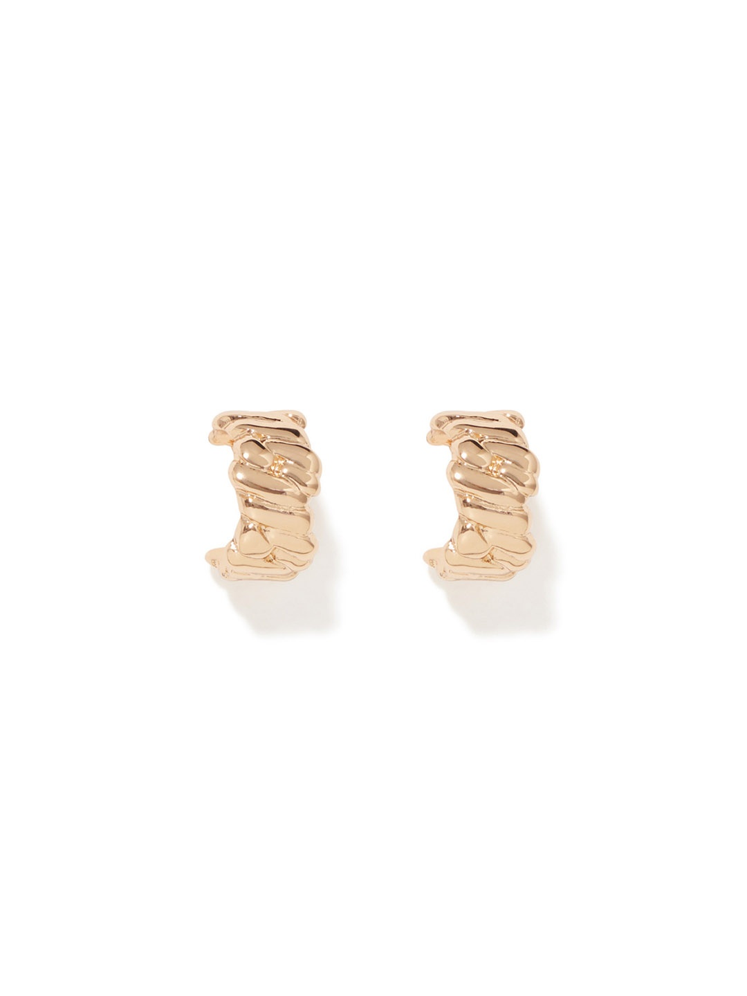 

Forever New Gold Plated Half Hoop Earrings