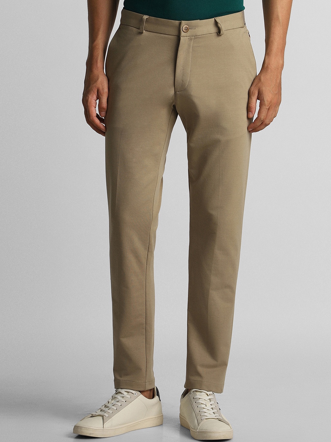 

Louis Philippe Sport Men Slim Fit Trousers, Khaki