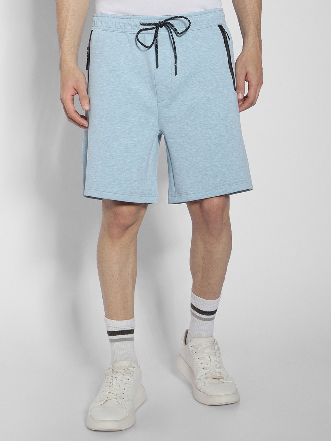 

AMERICAN EAGLE OUTFITTERS Men Mid-Rise Regular Shorts, Blue