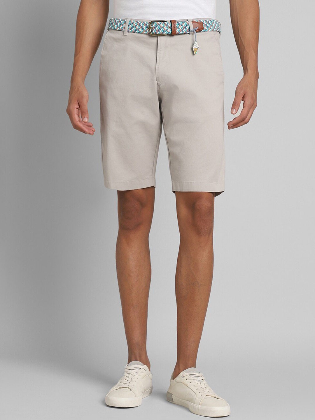 

SIMON CARTER LONDON Men Slim Fit Shorts, Beige
