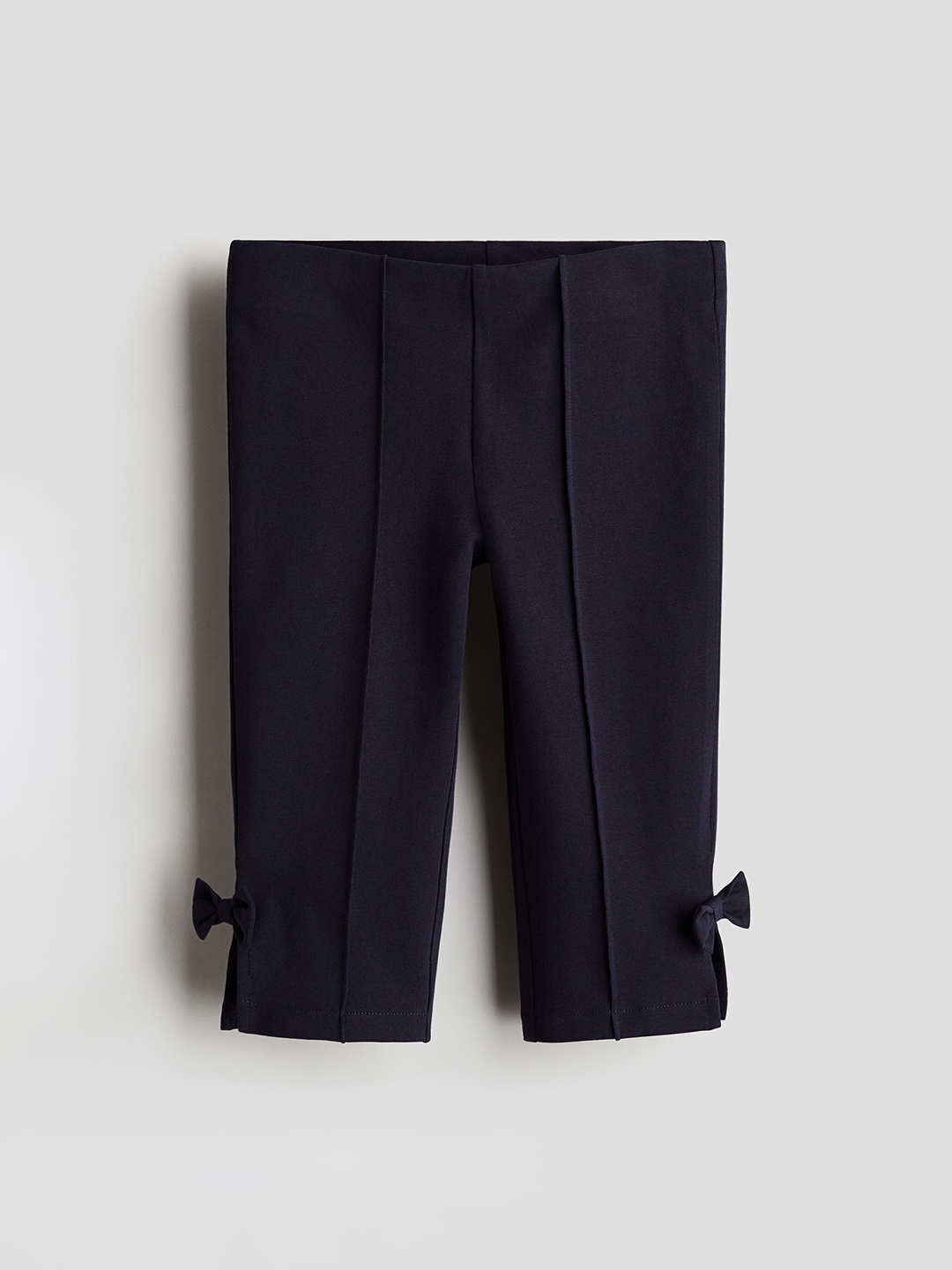 

H&M Girls Jersey Capri Leggings, Blue