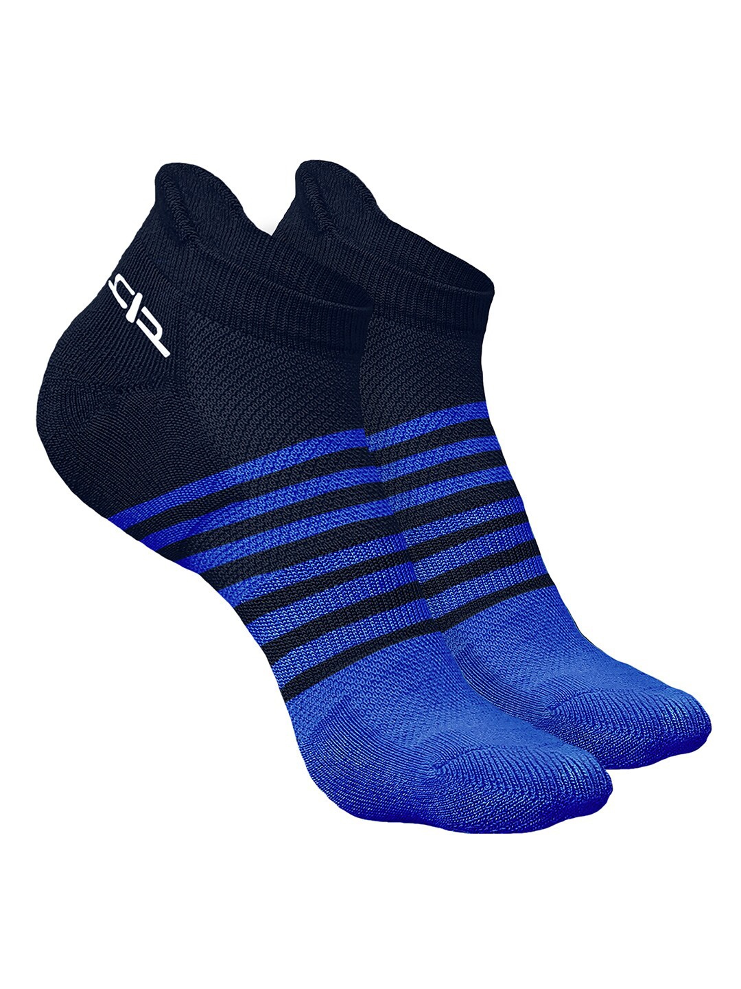 

Heelium Men Pack Of 2 Bamboo Odour-Free Ankle Length Socks, Blue