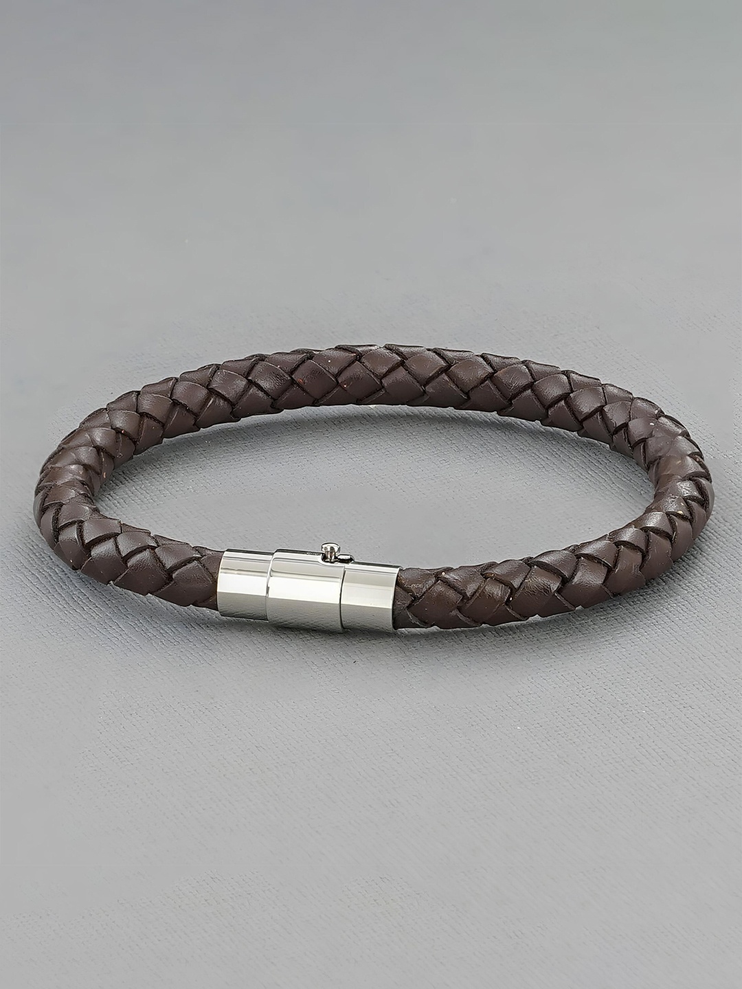 

KARISHMA KREATIONS Unisex Leather Wraparound Bracelet, Brown