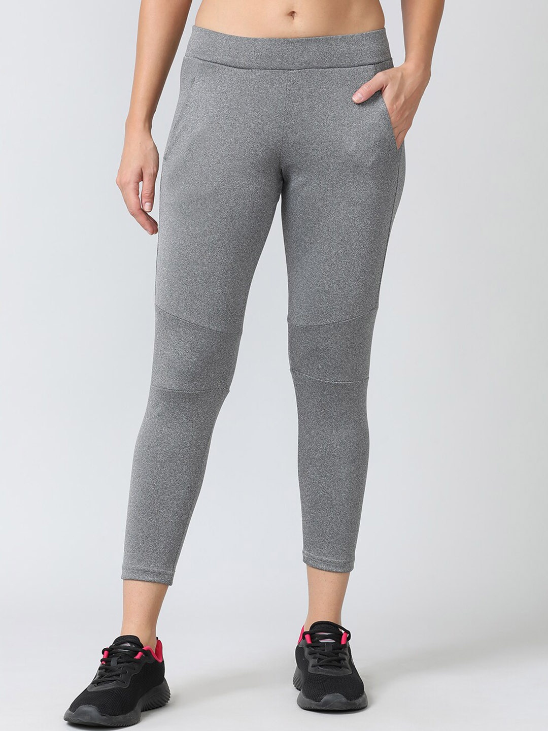 

Lovable Sport Skinny-Fit Ankle-Length Sports Tights, Grey