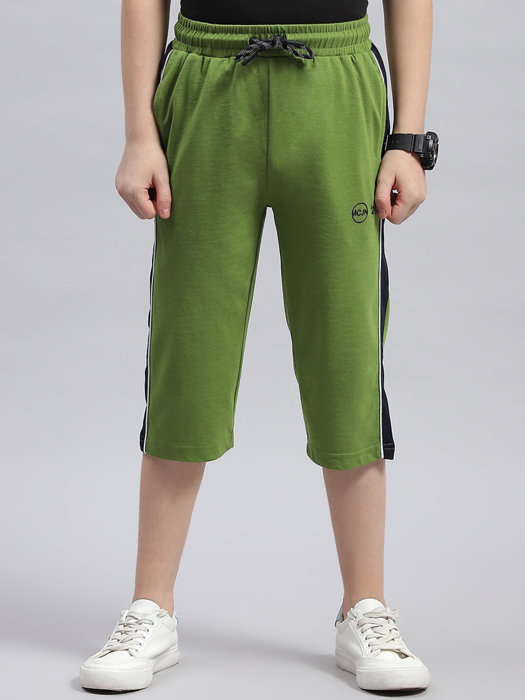 

Monte Carlo Boys Cotton Track Pants, Green