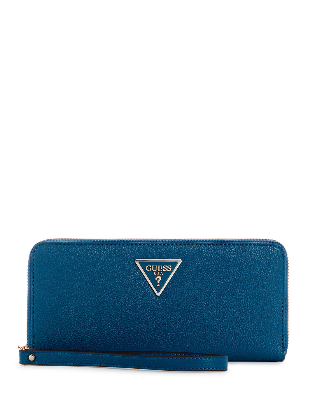 

GUESS Women Zip Around Wallet, Blue