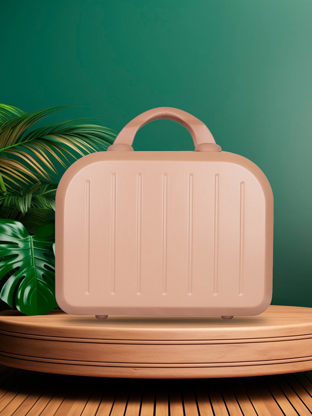 

Polo Class Striped Waterproof Vanity Bag, Beige