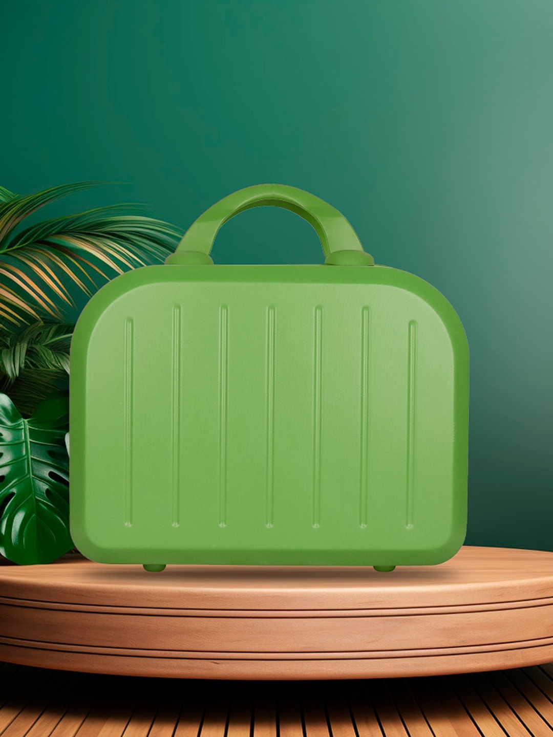

Polo Class Striped Waterproof Vanity Bag Travel Accessory, Green