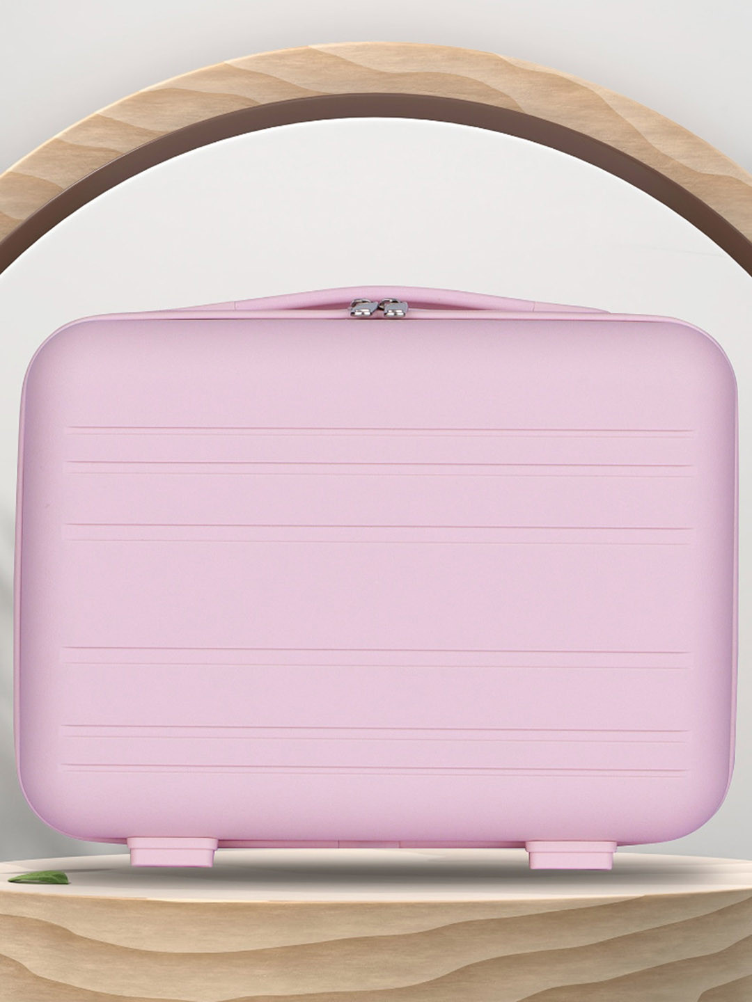 

Polo Class Striped Waterproof Vanity Bag, Pink