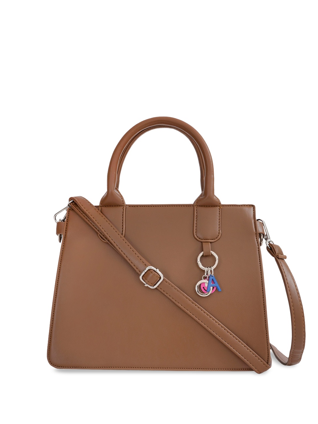 

Aeropostale Textured Structured Handheld Bag, Brown