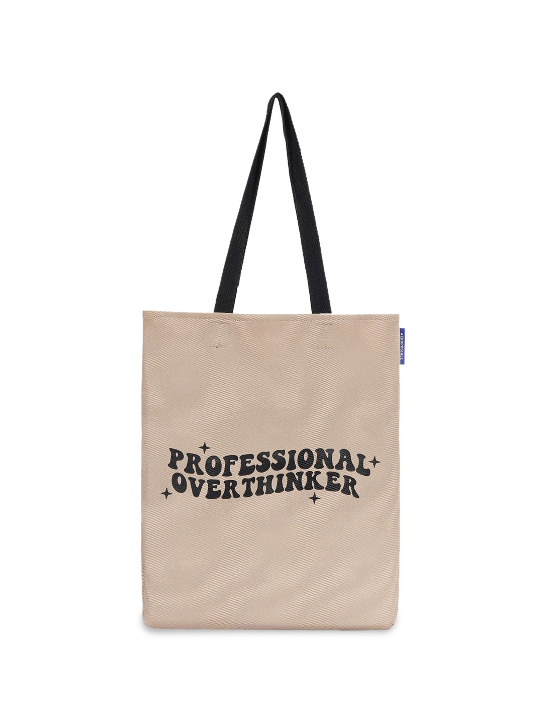 

Aeropostale Typography Printed Shopper Tote Bag, Beige