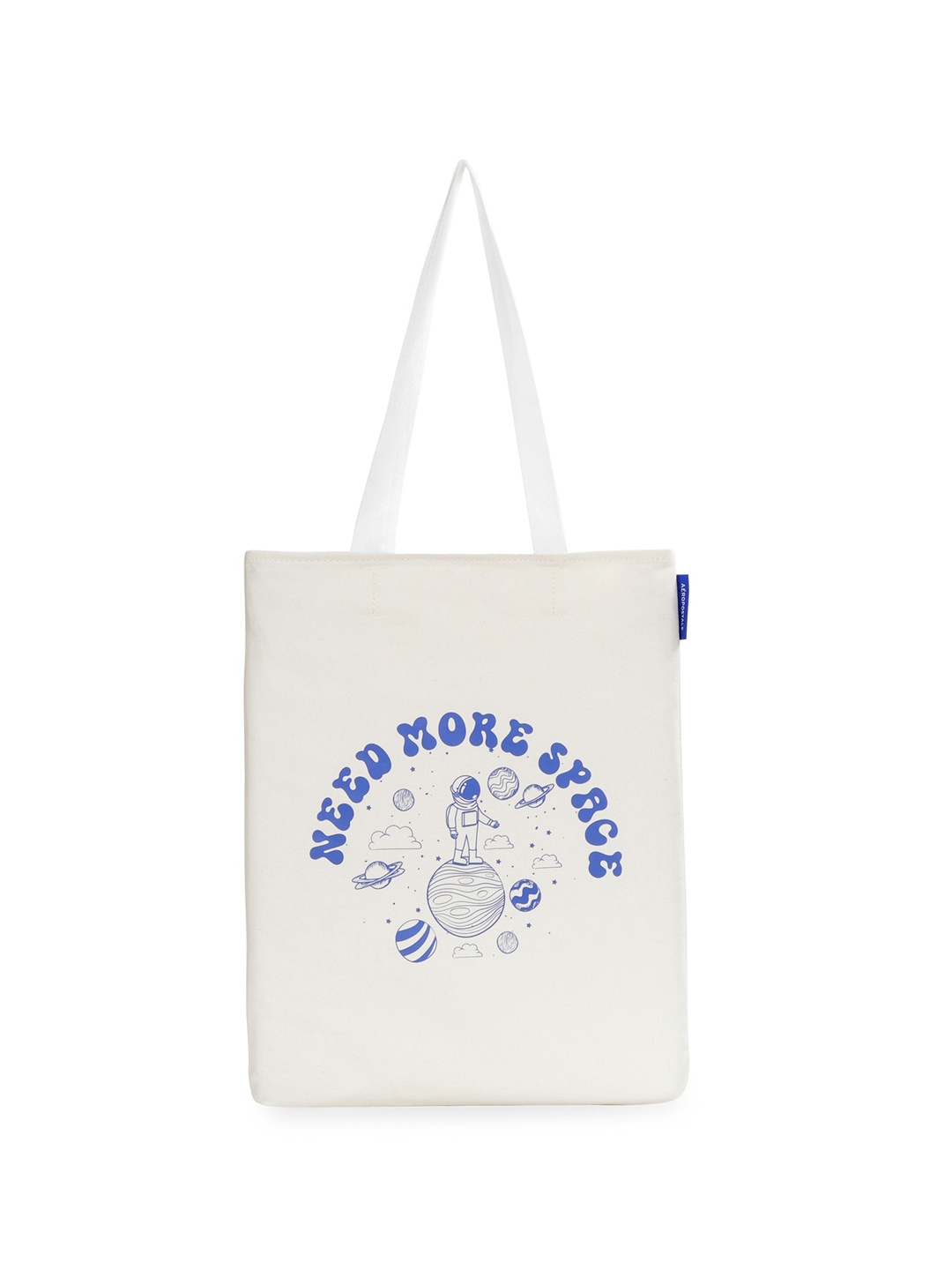 

Aeropostale Typography Printed Shopper Tote Bag, White