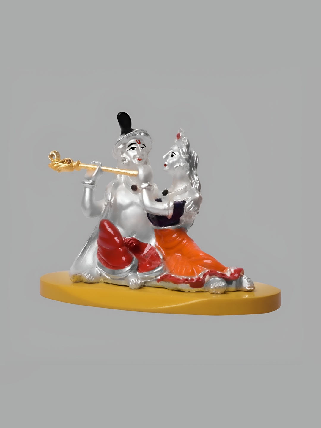 

DIVINITI Silver-Toned Metal Religious Figurine Showpiece