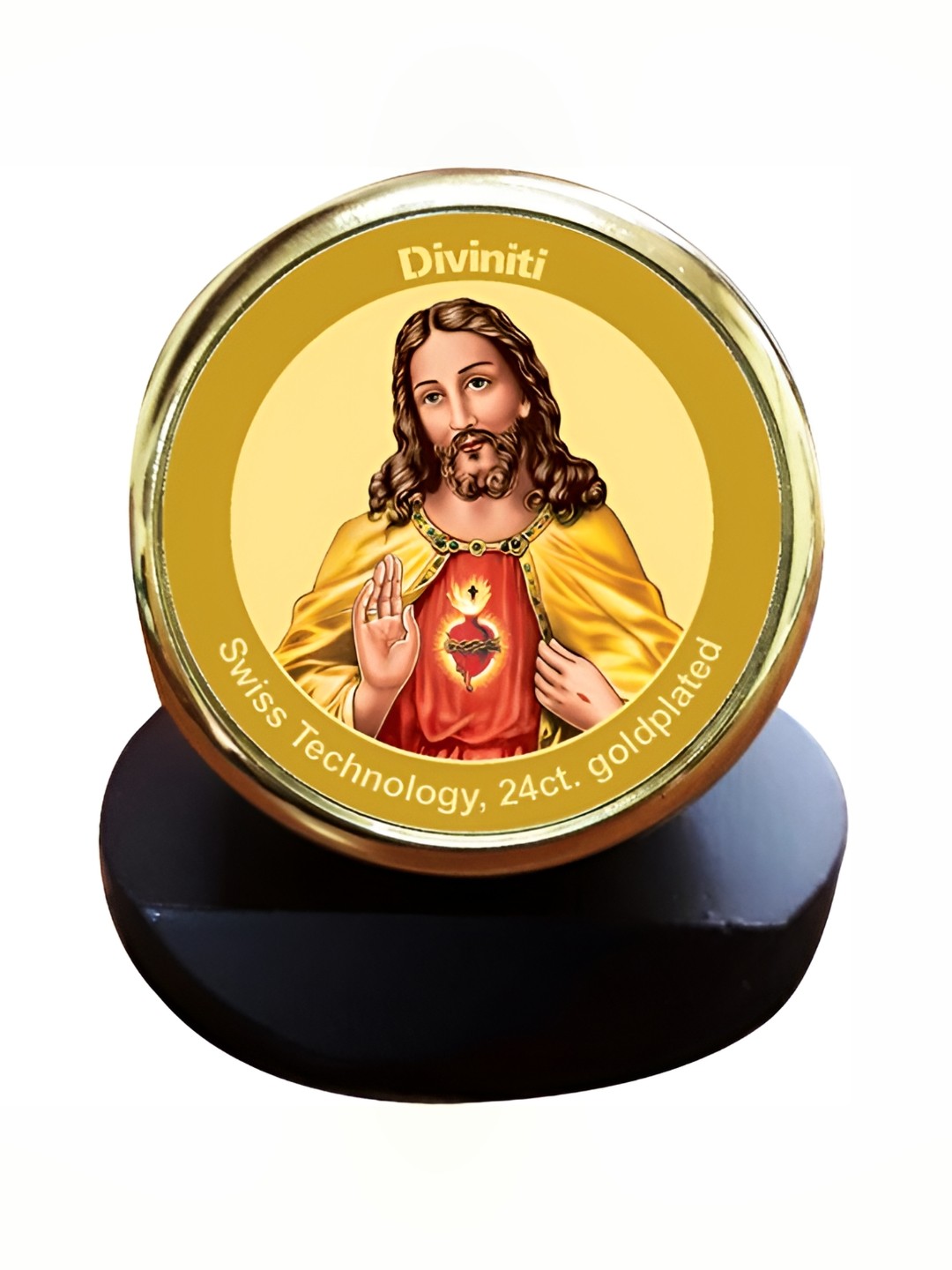 

DIVINITI Gold-Toned Religious Figurine Showpiece