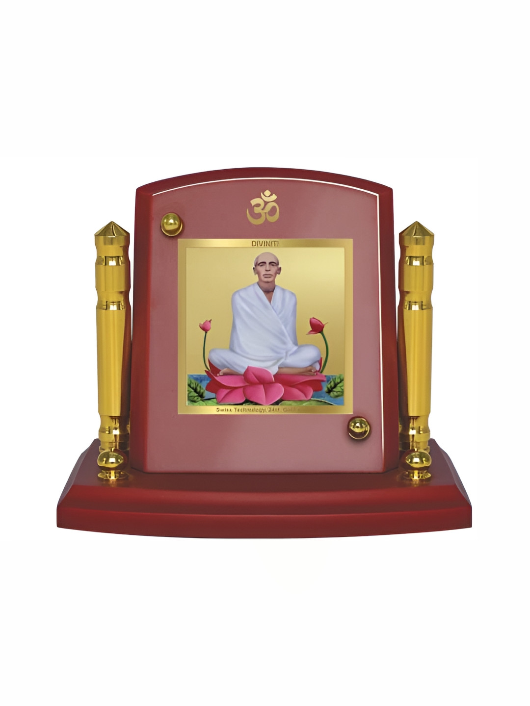 

DIVINITI Maroon and White Religious Idol Showpiece