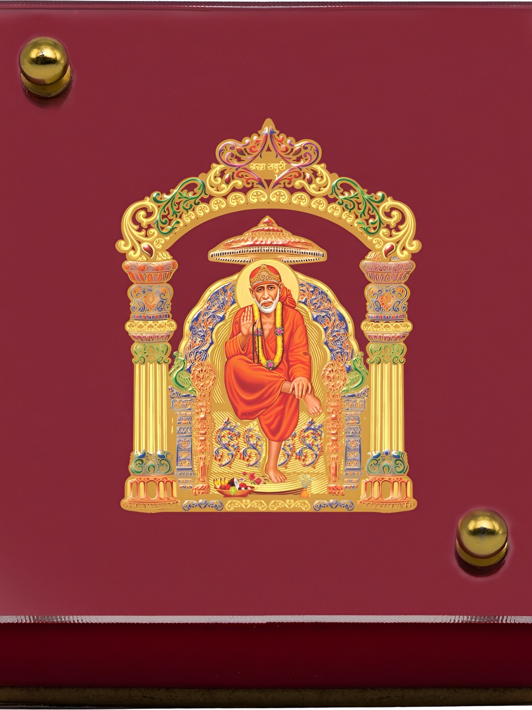 

DIVINITI Maroon Religious Figurine Showpiece