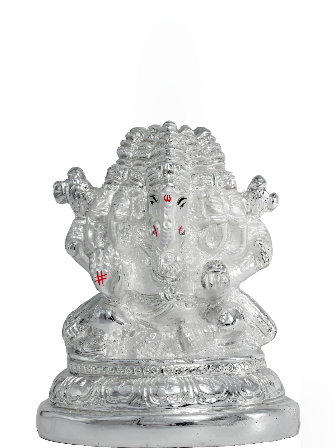 

DIVINITI Silver-Toned Religious Figurine Showpiece