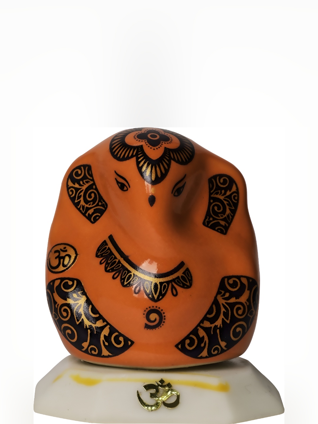 

DIVINITI Orange & Black Religious Idol Showpiece