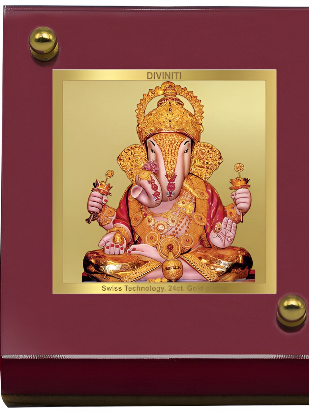 

DIVINITI Maroon Religious Figurine Showpiece