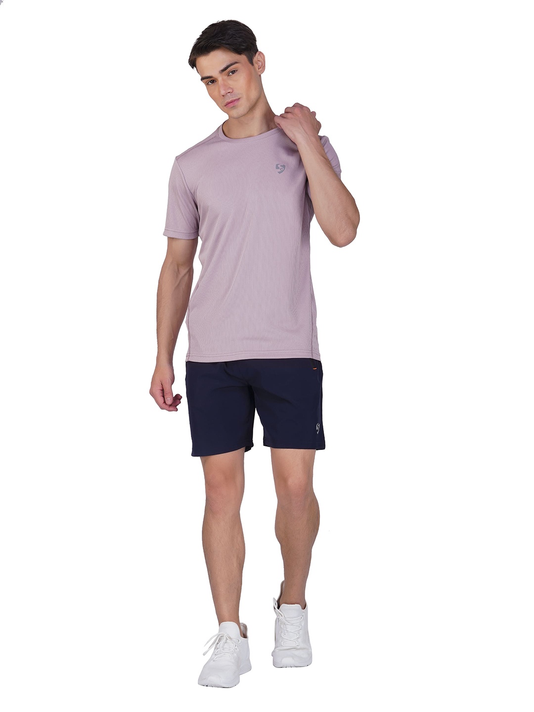

SG Round Neck Short Sleeves Sports T-shirt, Brown