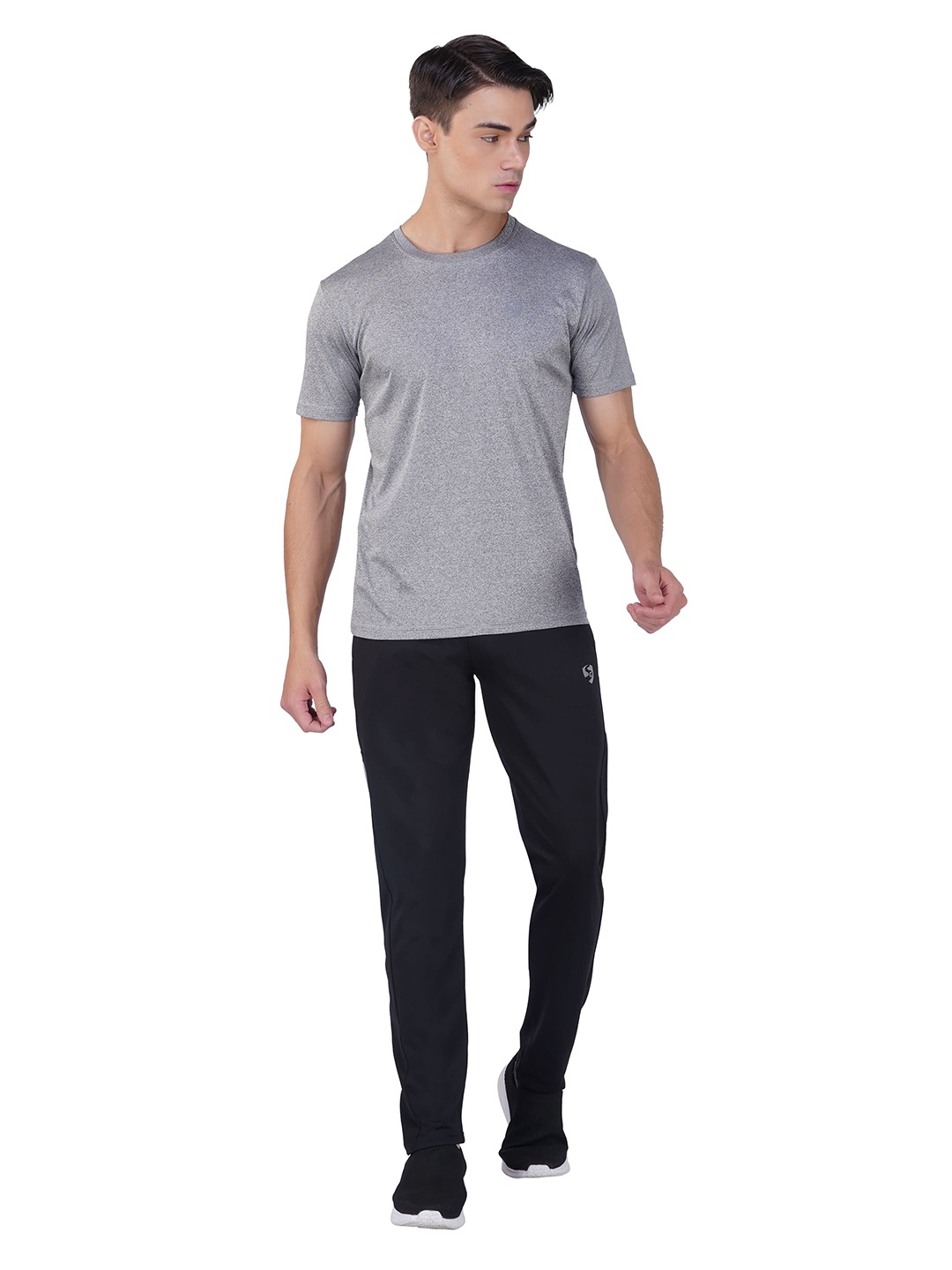 

SG Round Neck Casual T-shirt, Grey