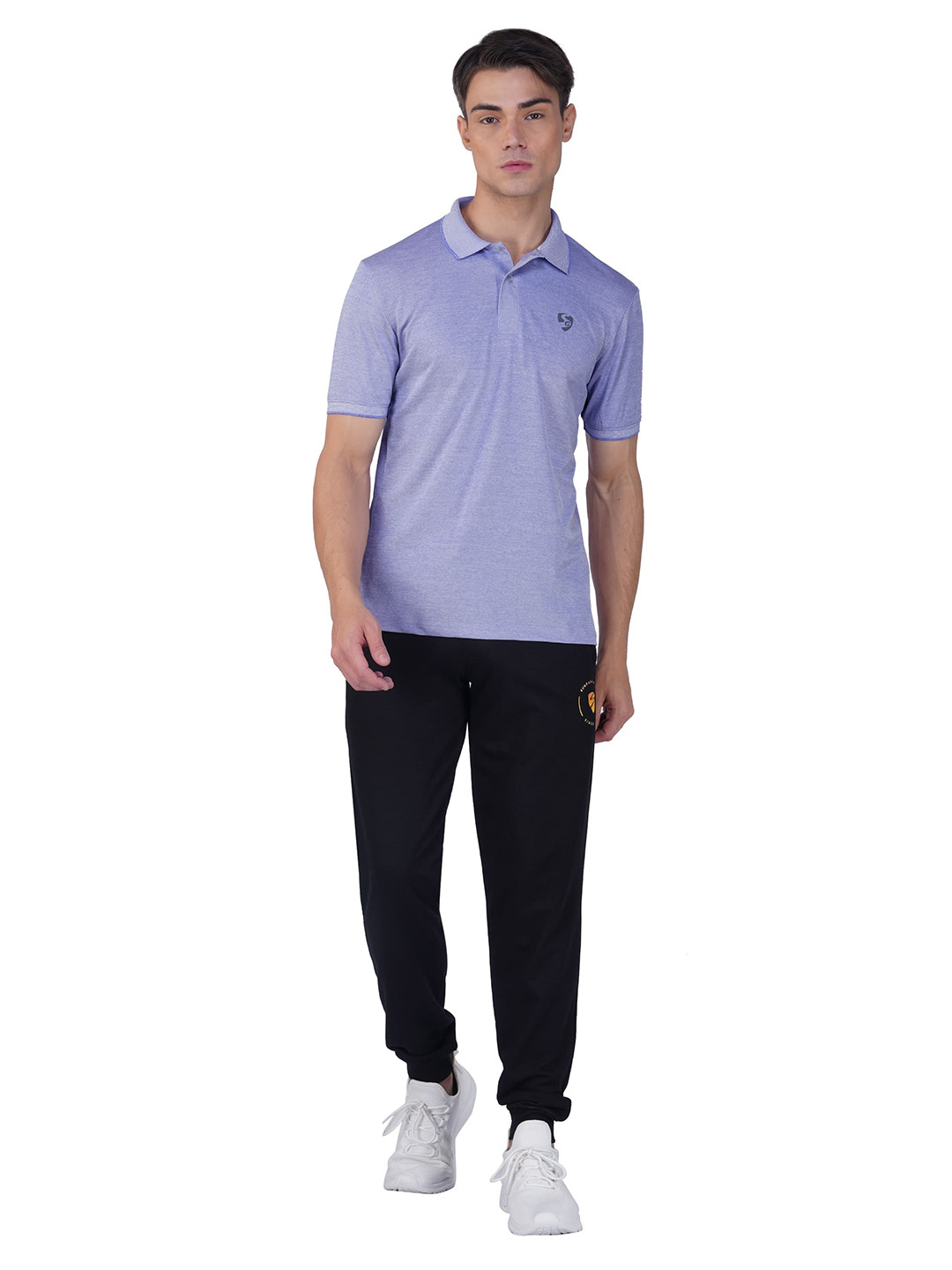 

SG Polo Collar Casual T-shirt, Lavender