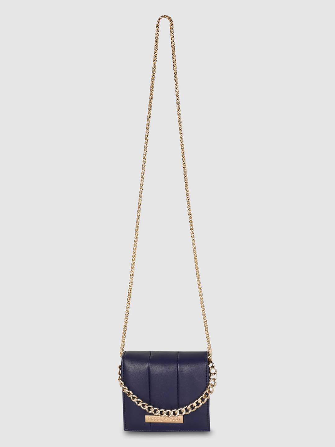 

Poppy Preach Structured Sling Bag, Blue