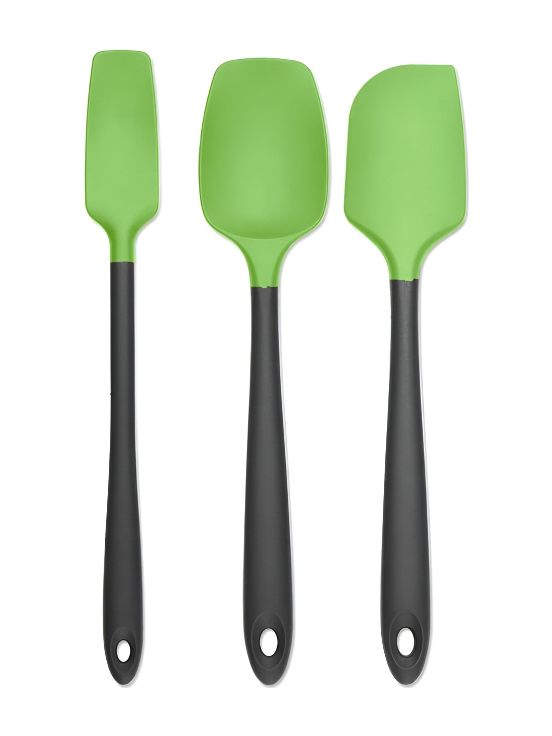 

P-Plus International Green & Black 3 Pieces Non-Stick Spatulas