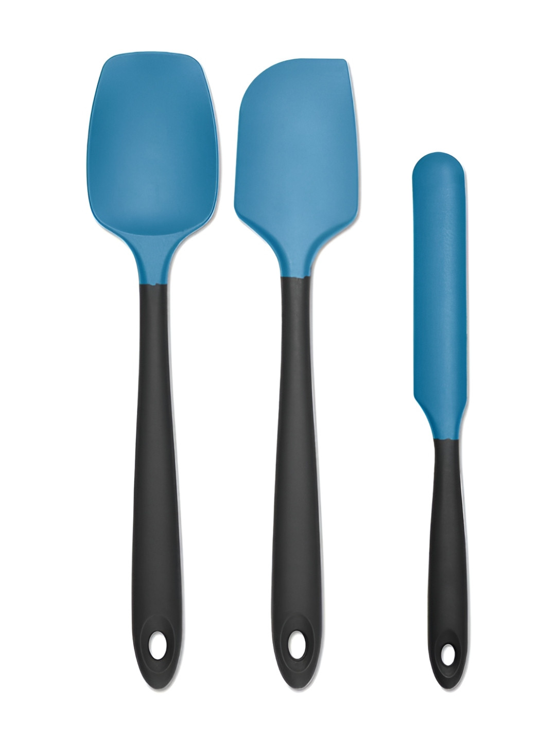 

P-Plus International Black & Blue 3 Pieces Kitchen Spatulas