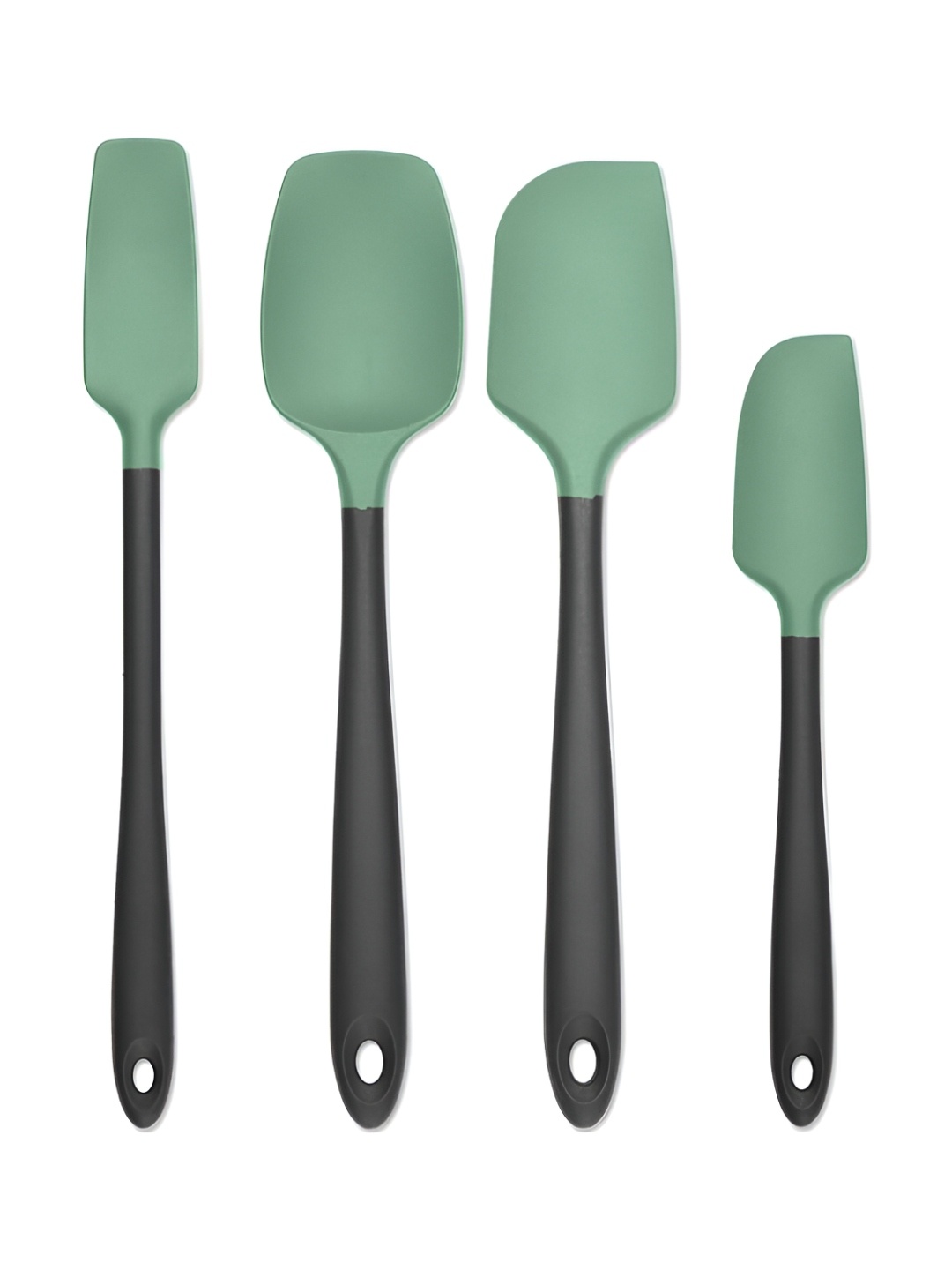 

P-Plus International Green & Black 5 Pieces Silicone Spatulas