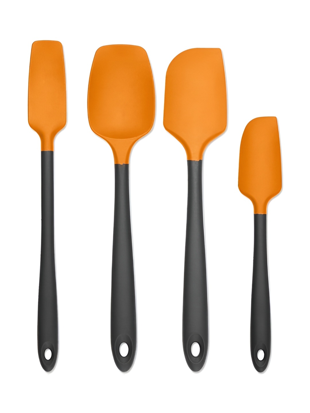 

P-Plus International Orange 4 Pieces Cooking Spatulas