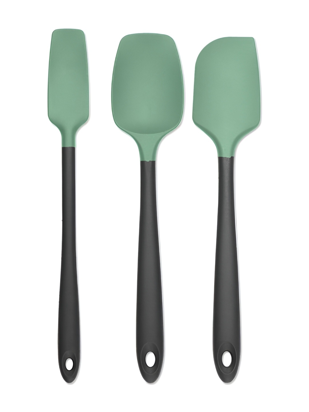 

P-Plus International Green 3 Pcs Silicon Spatula Set