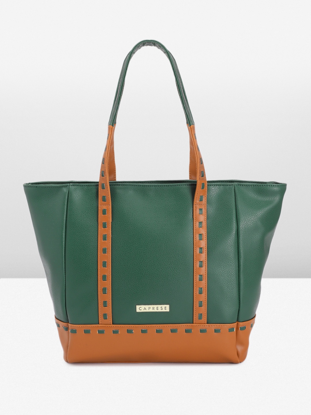 

Caprese Structured Shoulder Bag, Green