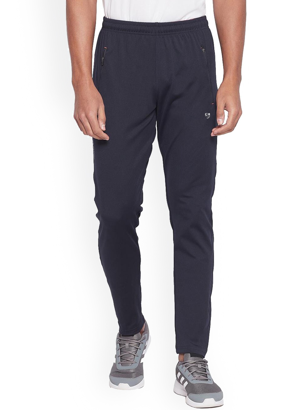 

SG Men Mid Rise Track Pant, Navy blue