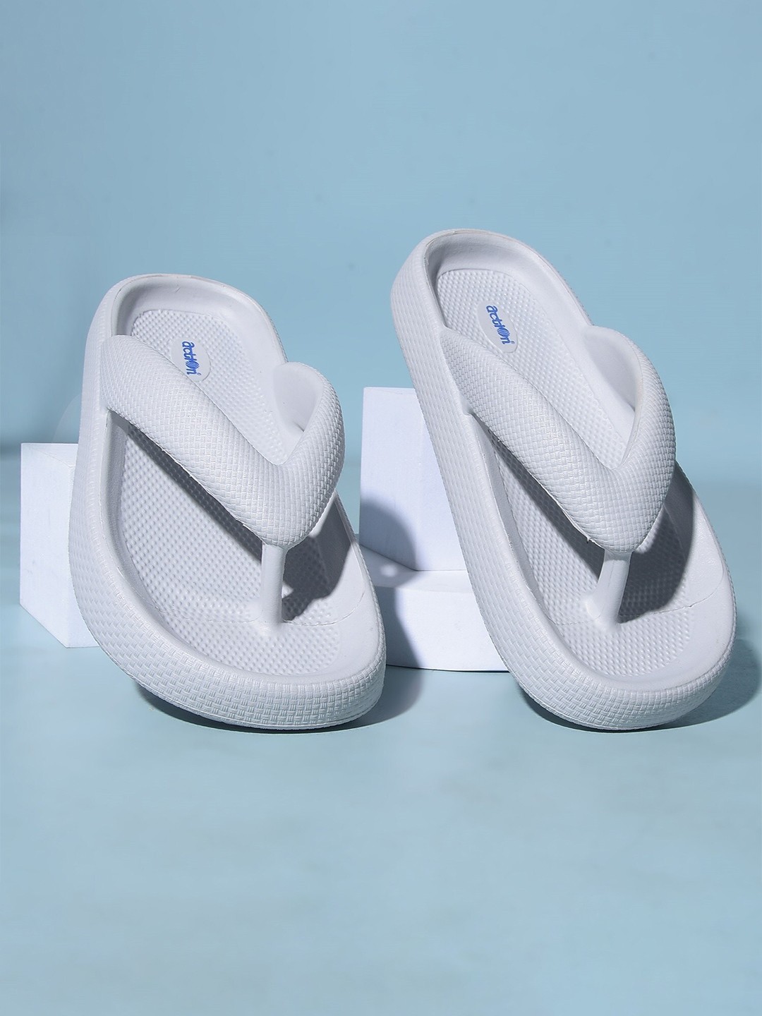 

Action Plus Women Self Design Thong Flip-Flops, Grey