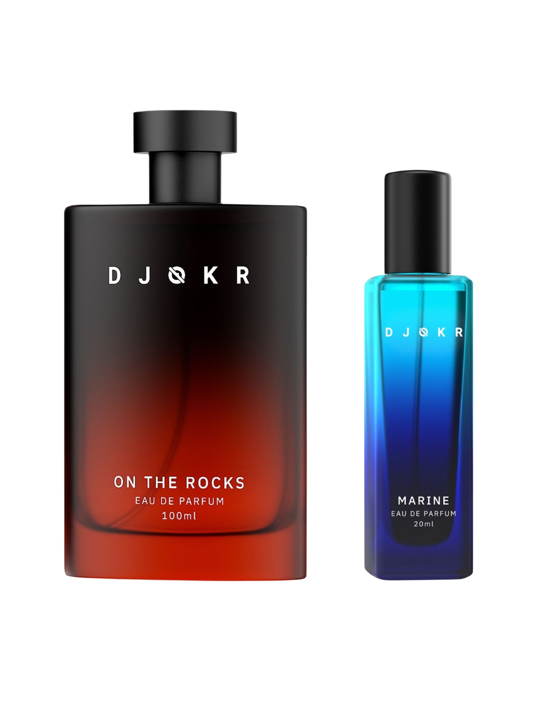 

DJOKR On The Rocks & Marine Set Of 2 Long Lasting EDP - 100ml & 20ml, Multi