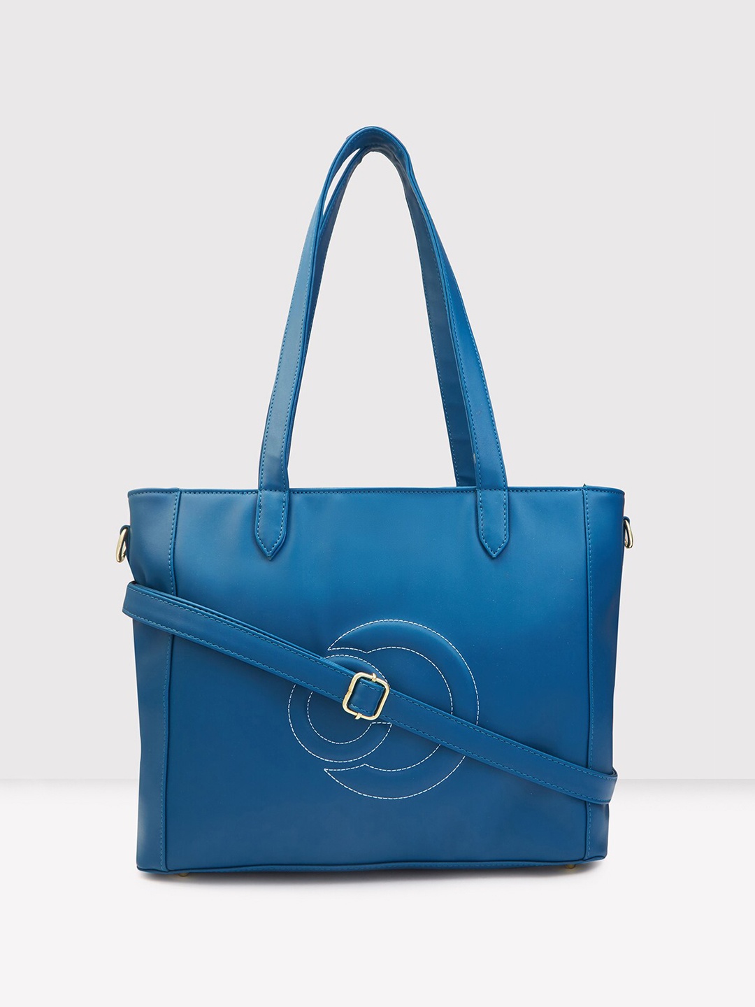 Caprese Structured Handheld Bag, Teal