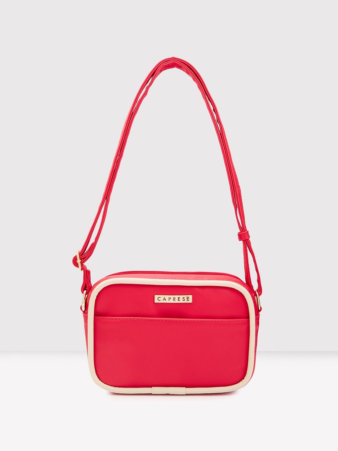 

Caprese Structured Miniature Sling Bag, Red