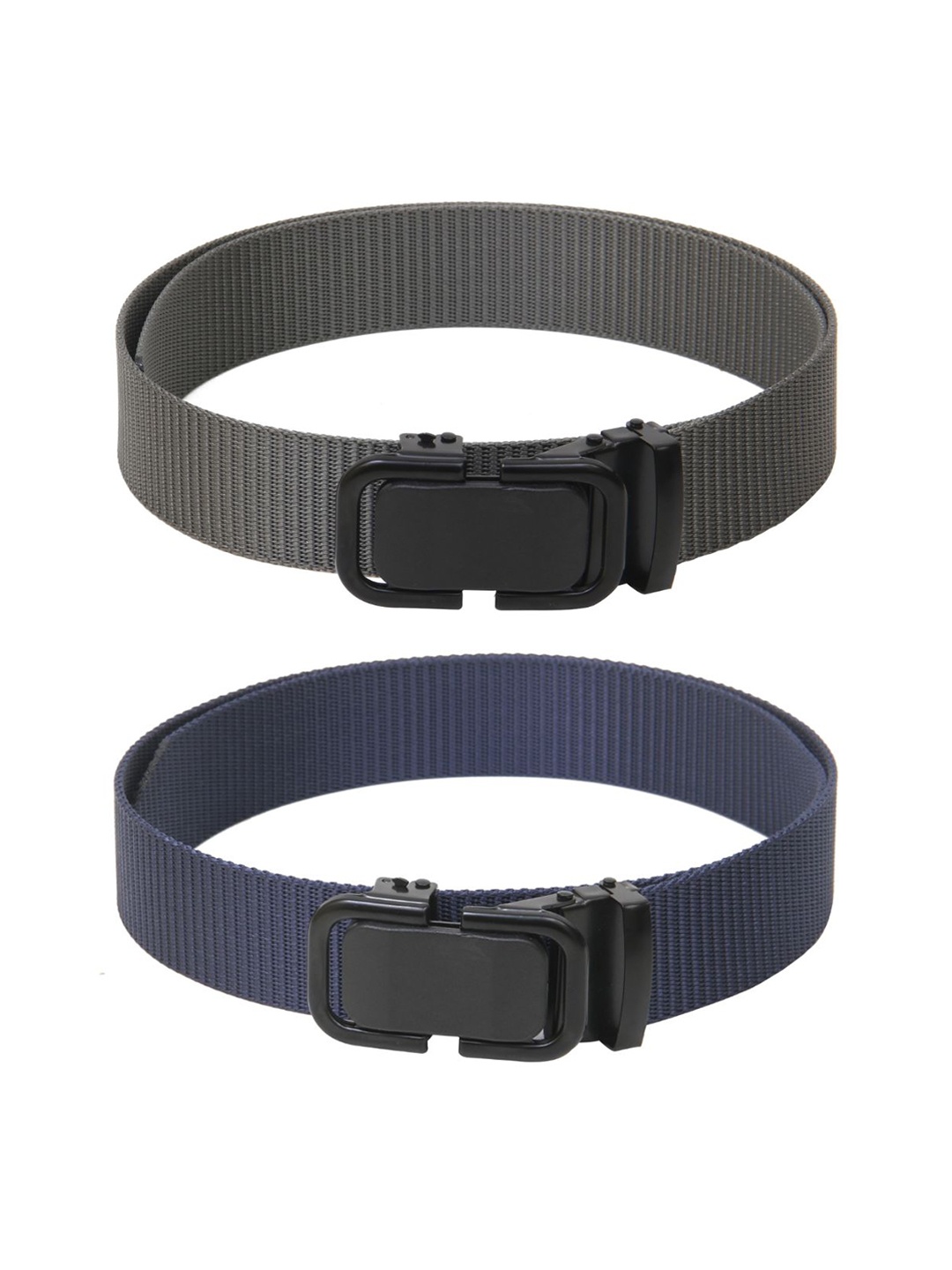 

Calvadoss Girls Pack Of 2 Textured Belts, Grey