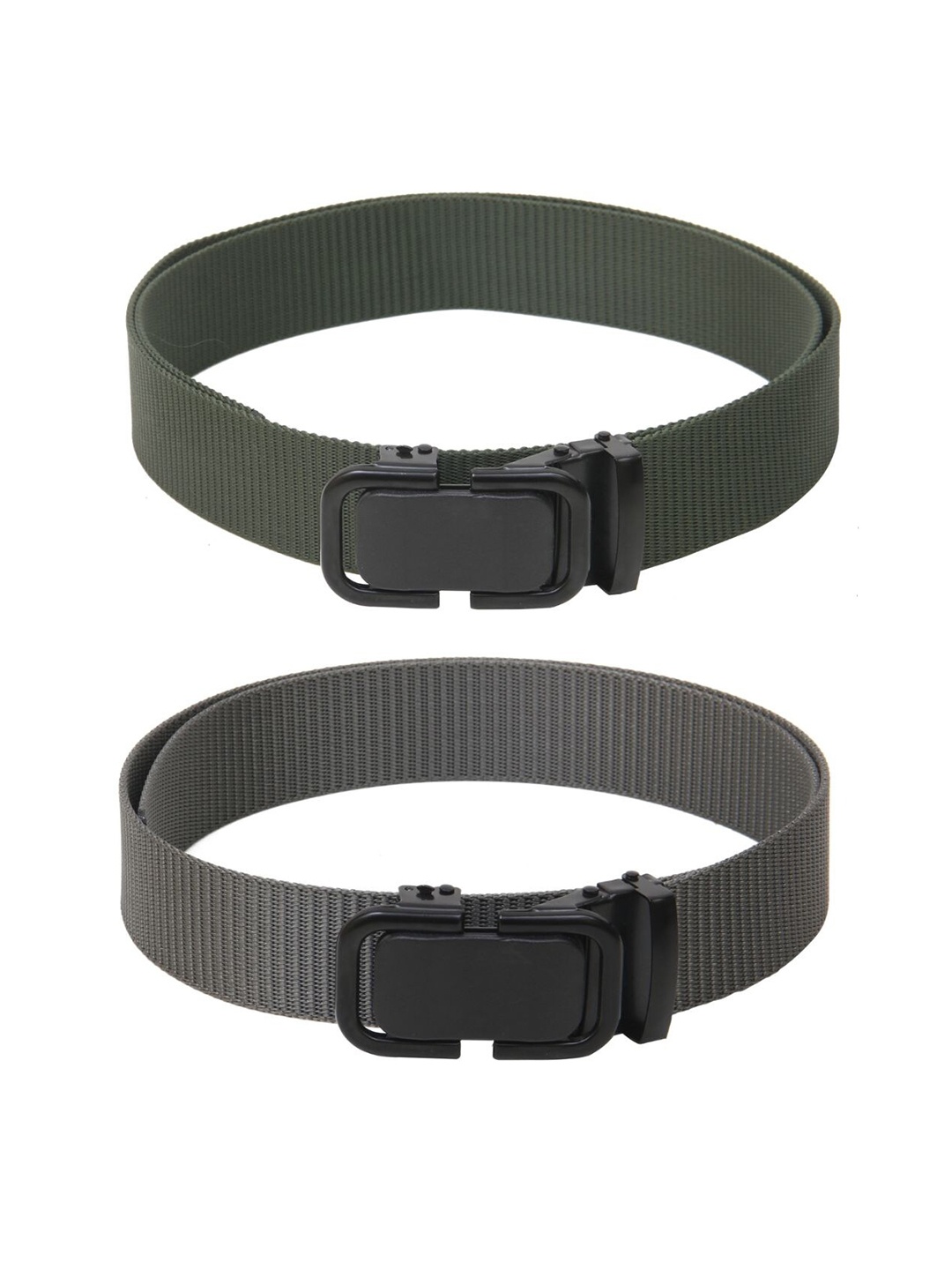 

Calvadoss Girls Pack Of 2 Textured Belts, Green