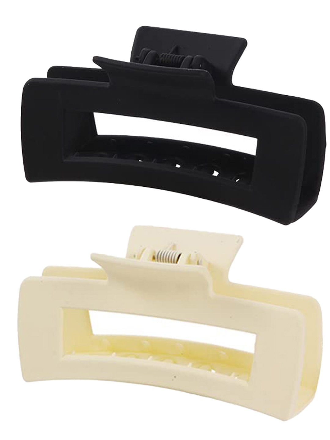 

Xivir Set of 2 Claw Clip, Cream